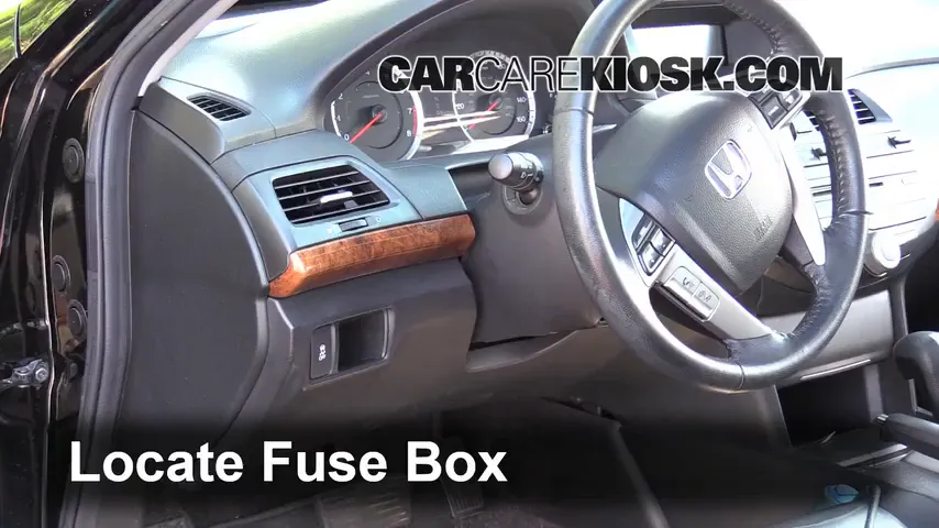 2012 Honda Accord EX-L 3.5L V6 Sedan Fuse (Interior) Check